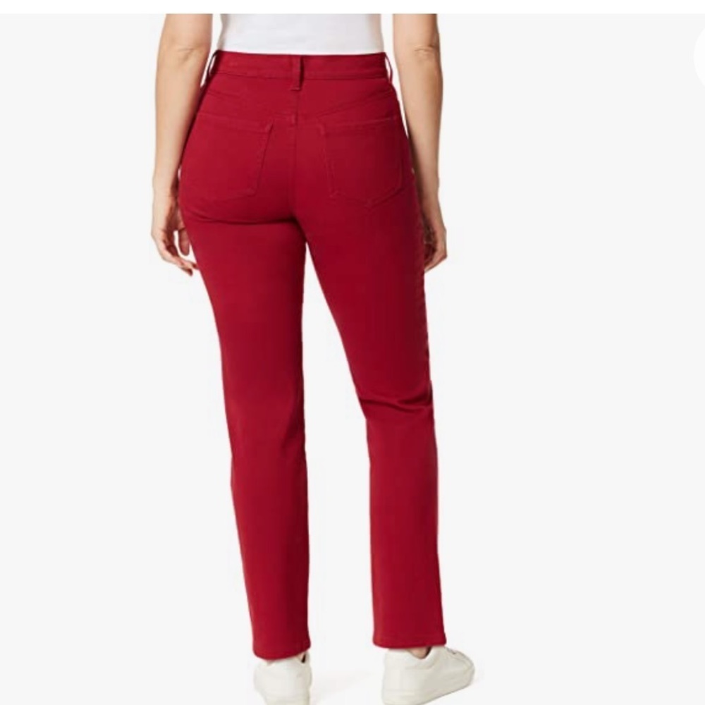 Gloria Vanderbilt 18 Short Womens Amanda Classic High Rise Tapered Jean - Picture 3 of 8